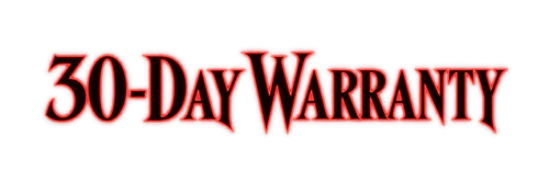 30-Day Warranty/Guarantee